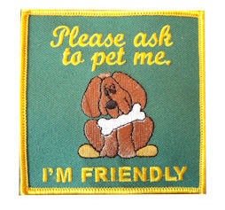 Please Pet Patch, Lg.